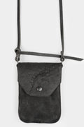 0-Hide | Snapped leather pouch, S25B1B