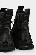 Puro | AW24 - Lightweight laced calf leather zip boots, STEP OUT