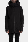 D.Hygen | AW25 - Hooded zip up cotton fleece jacket, ST101-0225A