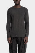 D.Hygen | AW25 Soft jersey cotton long sleeve t-shirt Dust ST101-1225A