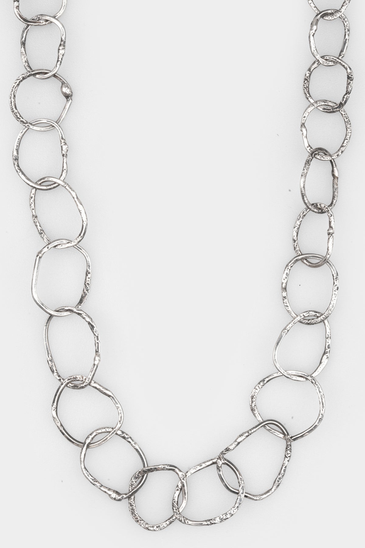 Silver link Necklace