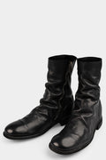 Guidi Side zip mid-top leather boots  698X