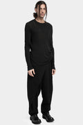 Marc Point | AW24 - Lightweight wool / silk crewneck ls T-Shirt