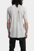 11 by Boris Bidjan Saberi | TS5 - T-shirt, Light grey / Binary Code