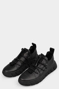 Puro | SS25 Low top laced leather sneakers - POWER HOUR