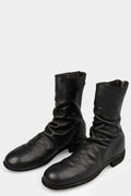 Guidi 988X - Back zip leather boots, Black / Full Grain