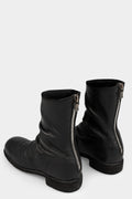 Guidi 988X - Back zip leather boots, Black / Full Grain
