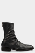 Guidi 988X - Back zip leather boots, Black / Full Grain