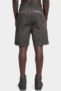 MD75 | SS25 - Woven cotton shorts, Antra resin, MD12286