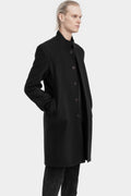 La Haine Inside Us | AW25 - Buttoned wool blend coat - LM238
