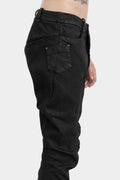 Masnada | AW25 - Resinated scar-stitched jeans M3542