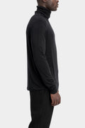 La Haine Inside Us | AW25 - Modal cashmere turtleneck tee, M1152