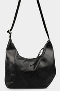 Werkschwarz | AW25 - Reversed leather shoulder bag WERK 42P
