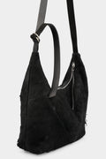 Werkschwarz | AW25 - Reversed leather shoulder bag WERK 42G