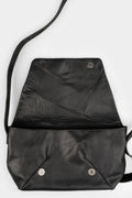 Werkschwarz | Leather shoulder bag 43P