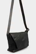 Werkschwarz | Leather shoulder bag 43P
