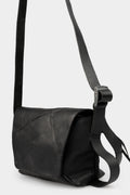 Werkschwarz | Leather shoulder bag 43P