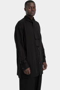 Y's Yohji Yamamoto | AW25 - Shawl blouse ML-B04-201