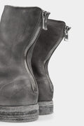Back zip leather boots | 988ZX