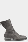 Back zip leather boots | 988ZX