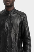 La Haine Inside Us | AW25 - Moto leather jacket, M1196