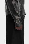 La Haine Inside Us | AW25 - Moto leather jacket, M1196