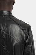 La Haine Inside Us | AW25 - Moto leather jacket, M1196