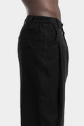 Joe Chia | AW25 - Curved wool pants, PA2504B