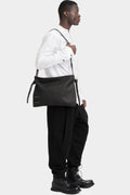 Daniele Basta | AW25 - Stapled leather shoulder bag, MORE