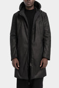 Daniele Basta | AW25 - Padded leather jacket, CORSO LONG RGRP