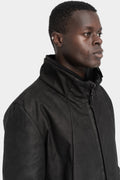 Daniele Basta | AW25 - Padded leather jacket, CORSO LONG RGRP