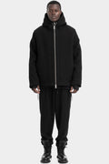 Andrea Ya'Aqov | AW25 - Oversized down lined hooded jacket, 25MTEM19