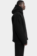 Andrea Ya'Aqov | AW25 - Oversized down lined hooded jacket, 25MTEM19