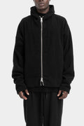 Andrea Ya'Aqov | AW25 - Oversized cashmere zip hoodie, 25MCASH29