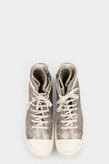 Rick Owens DRKSHDW | AW25 - Ramones sneakers, Palladium Foil DU02E7800 DPF 128