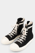 Rick Owens DRKSHDW | AW25 Concordians - Ramones sneakers, DO Black/Milk