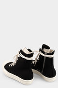 Rick Owens DRKSHDW | AW25 Concordians - Ramones sneakers, DO Black/Milk