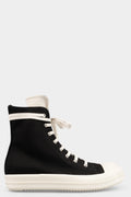 Rick Owens DRKSHDW | AW25 Concordians - Ramones sneakers, DO Black/Milk