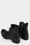Samoke | AW25 - Calf leather side zip ankle boots, STL-0525
