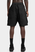 Rick Owens DRKSHDW | AW25 - Cargobela shorts, Wax Denim DU02E7369 BW 99X