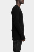MD75 | AW25 - Twisted wool knitted sweater, MD12118