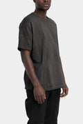 MD75 | AW25 - Cold dyed cotton Tee, Anthracite dissolve MD12154