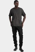 MD75 | AW25 - Cold dyed cotton Tee, Anthracite dissolve MD12154