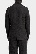 D.Hygen | AW25 - Deformed herringbone jacquard jacket, ST104-0425A