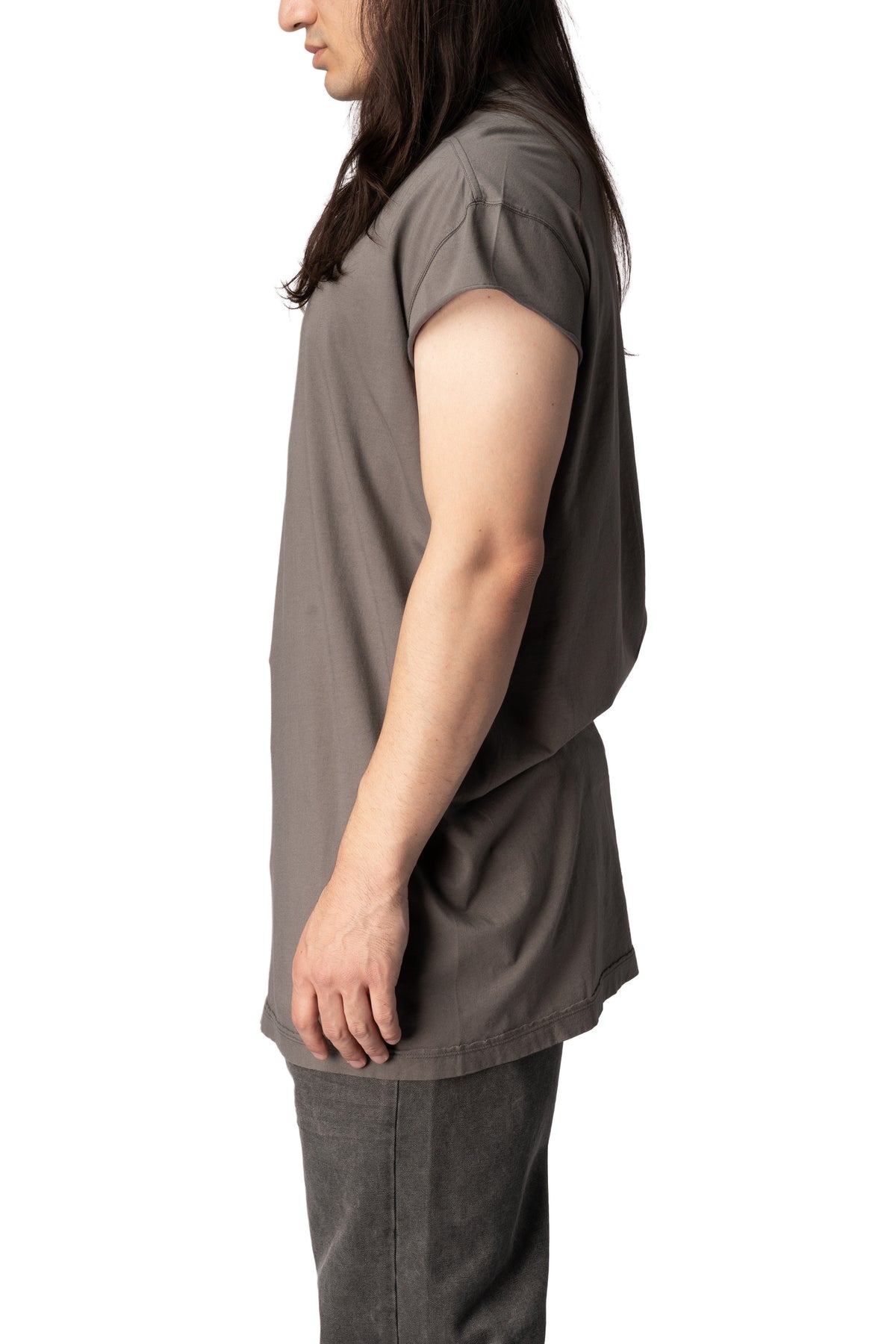 Rick's Jumbo SL T sleeveless T-shirt, Gravel