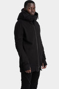 D.Hygen | AW25 - Hooded zip up cotton fleece jacket, ST101-0225A
