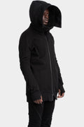D.Hygen | AW25 - Hooded zip up cotton fleece jacket, ST101-0225A