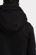 D.Hygen | AW25 - Hooded zip up cotton fleece jacket, ST101-0225A