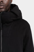 D.Hygen | AW25 - Hooded zip up cotton fleece jacket, ST101-0225A