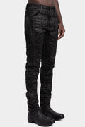 MD75 | AW25 - Regular fit scar-stitch detail jeans, Sandpaper MD12172